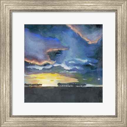 Framed Vivid Sunset II Print