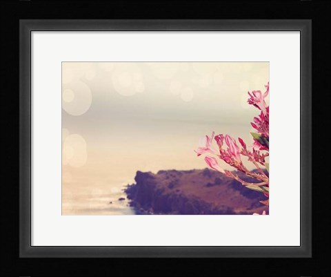 Framed Flowers in Paradise III Print