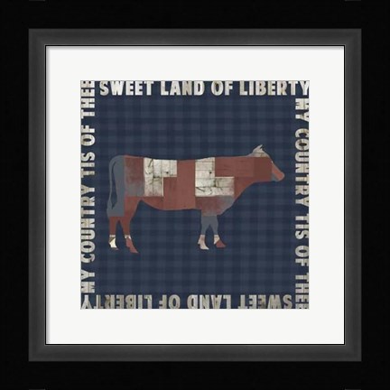 Framed Fourth on the Farm Collection G. Print