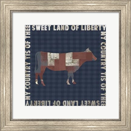 Framed Fourth on the Farm Collection G. Print