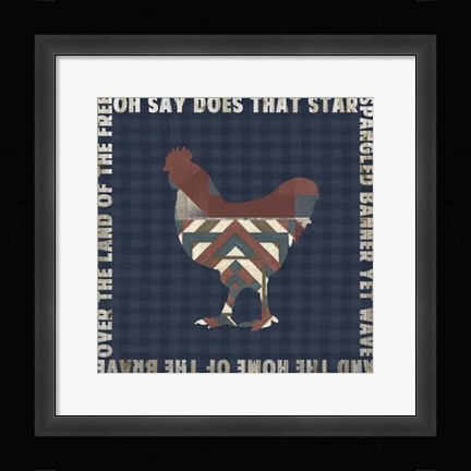 Framed Fourth on the Farm Collection H. Print