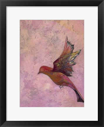 Framed Bright Wings III Print