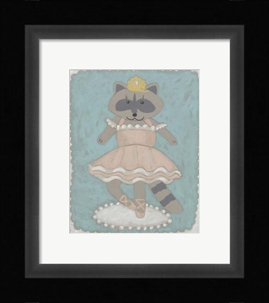 Framed Ballerina Animal III Print
