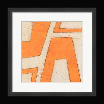 Framed Spectrum Hieroglyph II Print