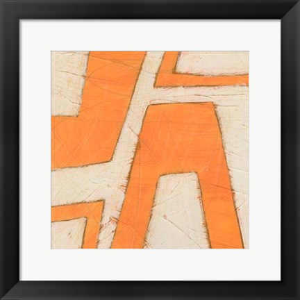 Framed Spectrum Hieroglyph II Print