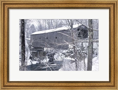 Framed Bull&#39;s Bridge Print