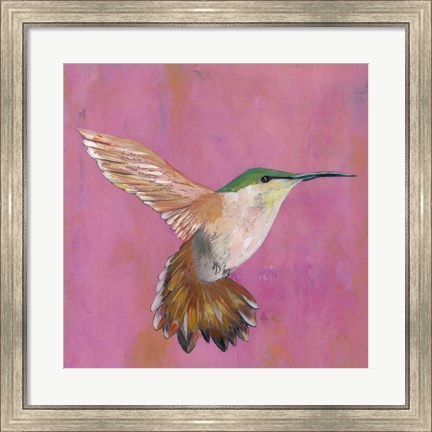 Framed Sweet Hummingbird I Print