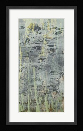 Framed Marbled Plane II Print