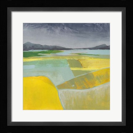 Framed Golden Valley I Print