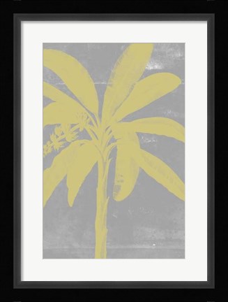 Framed Chromatic Palms III Print