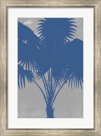 Framed Chromatic Palms VI Print