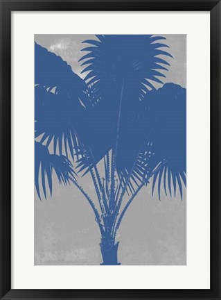 Framed Chromatic Palms VI Print