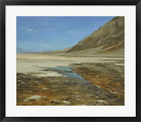 Framed Badwater Basin, Death Valley Print