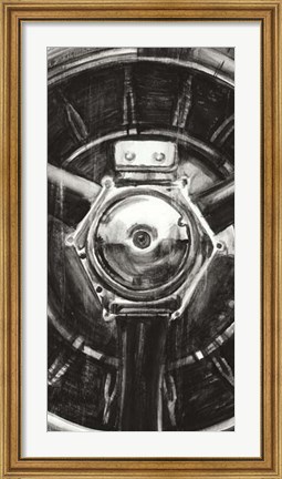Framed Vintage Propeller II Print