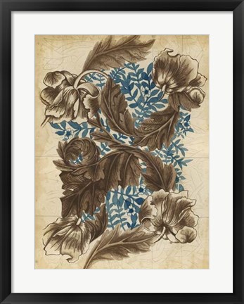 Framed Wallpaper Study II Print