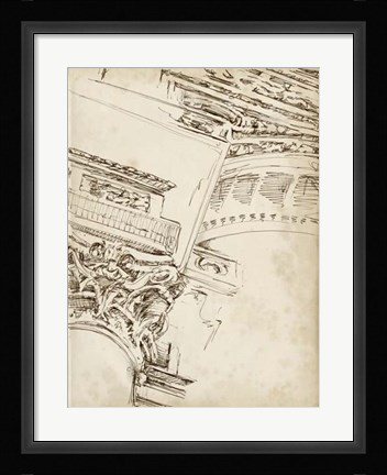 Framed Architects Sketchbook II Print