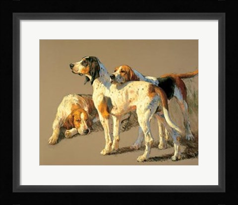 Framed Hounds Study (LE) Print