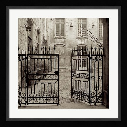 Framed Avignon II Print