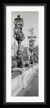 Framed Paris I Print