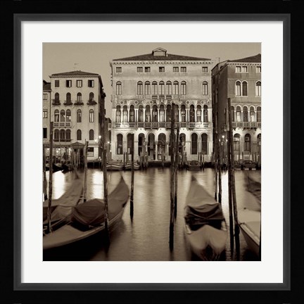 Framed Venezia I Print