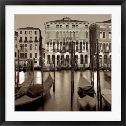 Framed Venezia I Print
