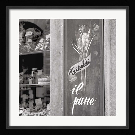 Framed Il Pane I Print