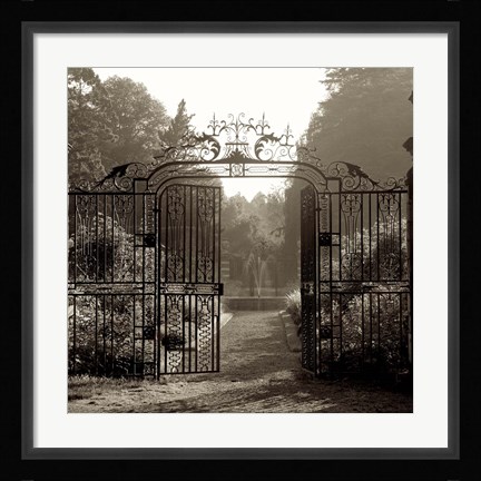 Framed Hampton Gates III Print