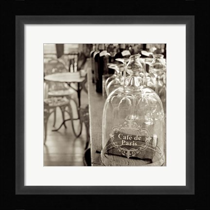 Framed Lombardy VIII Sepia Print