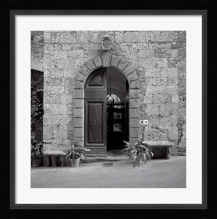 Framed Tuscany I Print