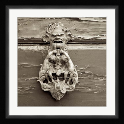 Framed La Porta Soprammobile II Print