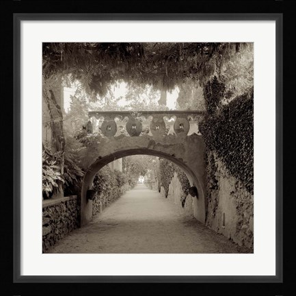Framed Giardini Italiano VI Print