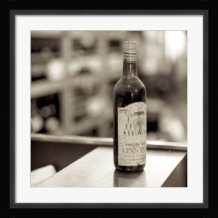 Framed Tuscany Caffe III Print