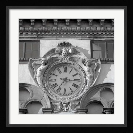 Framed Il Grande Orologio II Print
