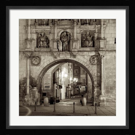 Framed Burgos I Print