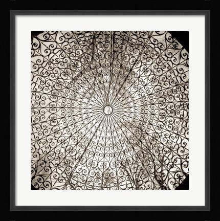 Framed Gazebo I Print