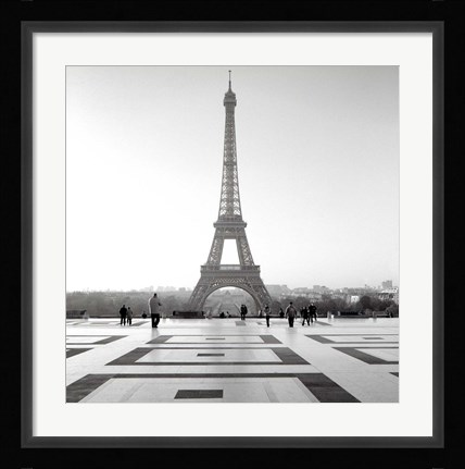 Framed Tour Eiffel 4 Print