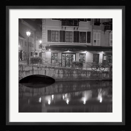 Framed Cafe des Ducs 1 Print
