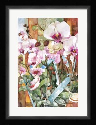 Framed Orchid Dance Print