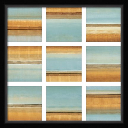 Framed Blue Afternoon Print