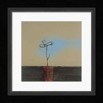 Framed Zen Blossom I Print