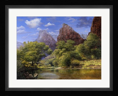 Framed Zion Print