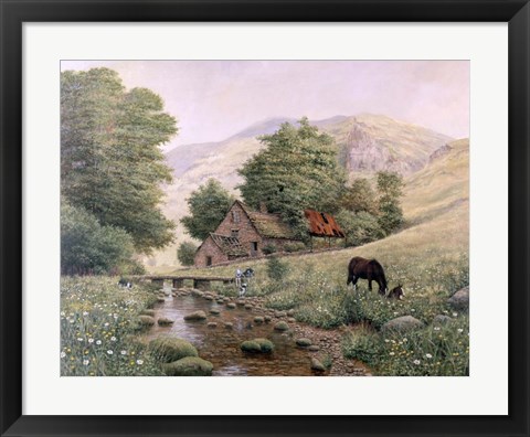 Framed Grazing Print