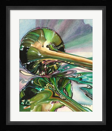 Framed Jazz Shine Print