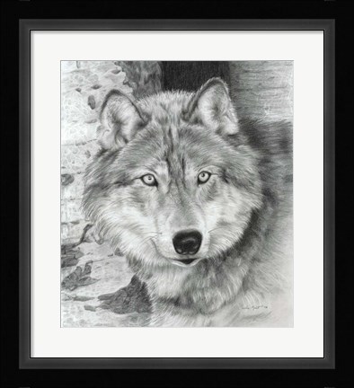 Framed Watchful Eyes Print