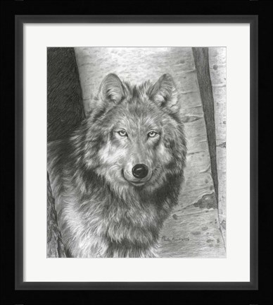 Framed Wise Eyes Print