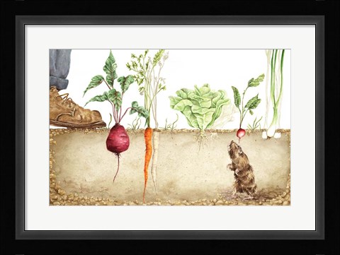 Framed Secret Life Print