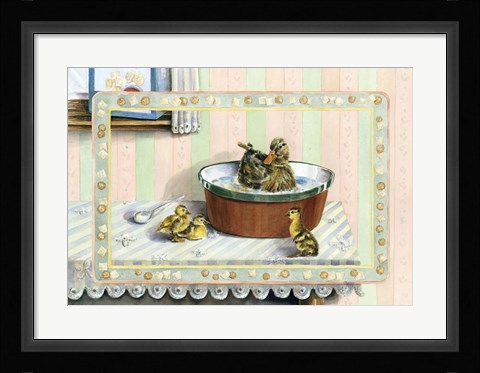 Framed Soup And Quackers Print