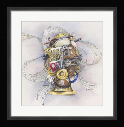 Framed Jazz Portrait Print