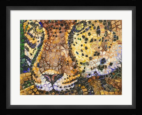 Framed Costa Jaguar Print