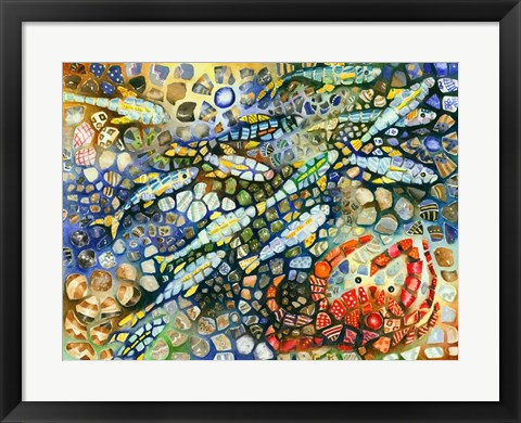 Framed Sardine Business Print